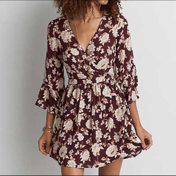 american eagle floral dress